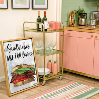Sandwiches Are For Lovers Art Print