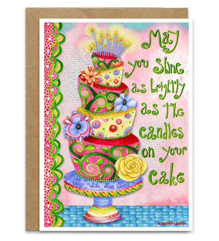 Shine Brightly Birthday Greeting Card
