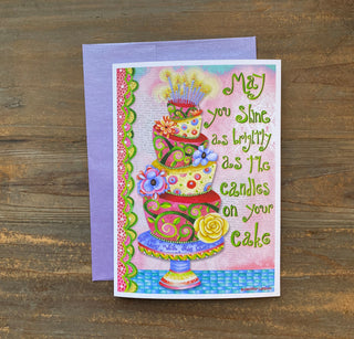 Shine Brightly Birthday Greeting Card