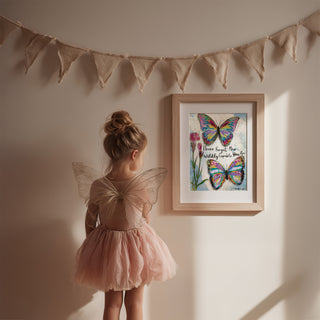 Wildly Capable Butterflies Art Print