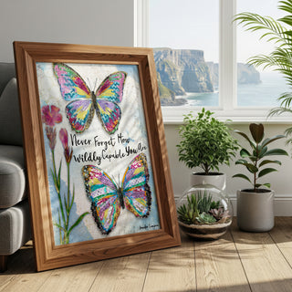 Wildly Capable Butterflies Art Print