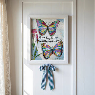 Wildly Capable Butterflies Art Print