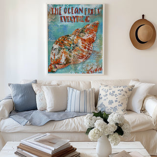 The Ocean Art Print
