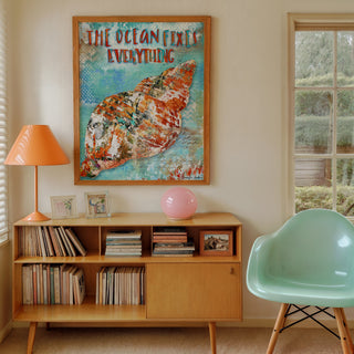 The Ocean Art Print