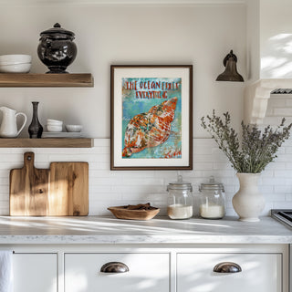 The Ocean Art Print