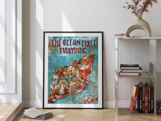 The Ocean Art Print
