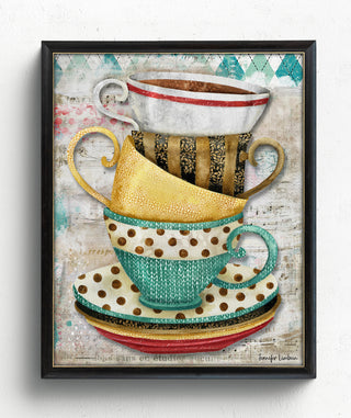 One More Cup Art Print