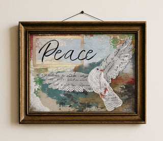 Peace Dove Art Print