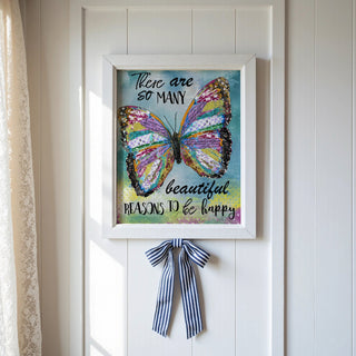 Beautiful Reasons Butterfly Art Print