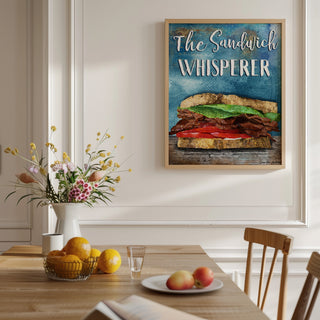 The Sandwich Whisperer Art Print