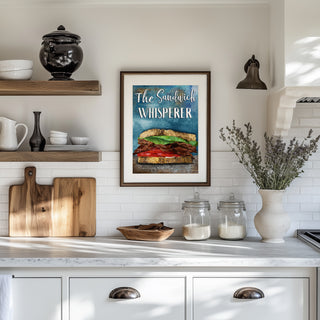 The Sandwich Whisperer Art Print