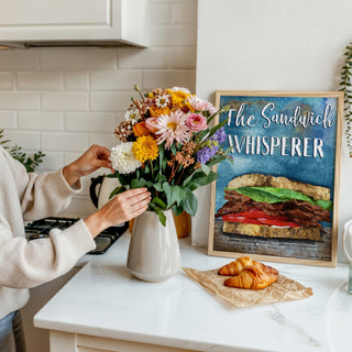 The Sandwich Whisperer Art Print