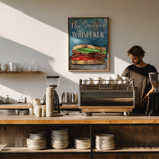 The Sandwich Whisperer Art Print