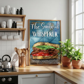 The Sandwich Whisperer Art Print