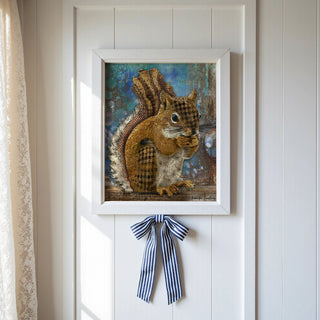 Woodland Squirrel Art Print