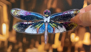 Stargazer Dragonfly Sticker
