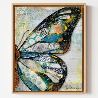 Starlight Butterfly Wing Art Print