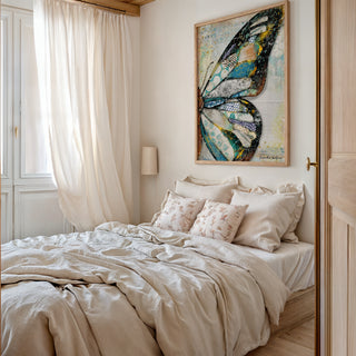 Starlight Butterfly Wing Art Print