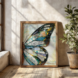 Starlight Butterfly Wing Art Print
