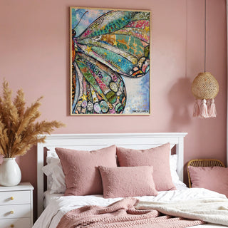 Starlight Dreams Butterfly Wing Art Print