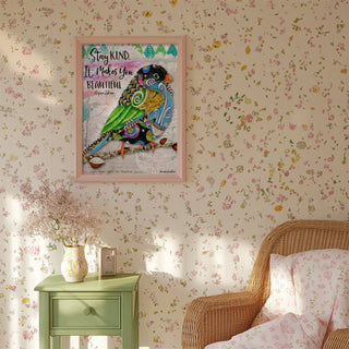 Stay Kind Bird Art Print