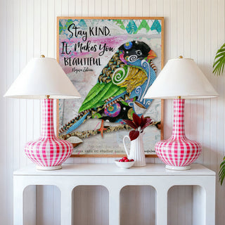 Stay Kind Bird Art Print