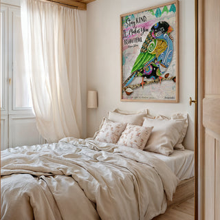 Stay Kind Bird Art Print