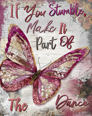 Dance Butterfly Art Print