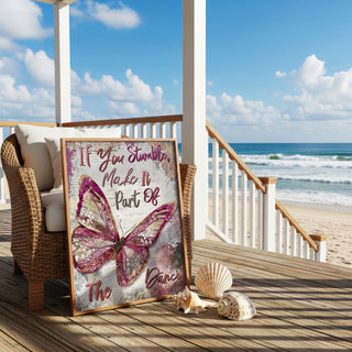 Dance Butterfly Art Print