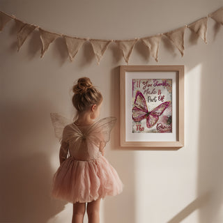 Dance Butterfly Art Print