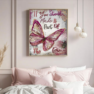 Dance Butterfly Art Print
