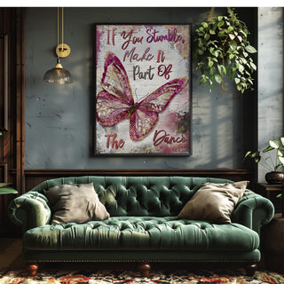 Dance Butterfly Art Print