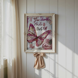 Dance Butterfly Art Print