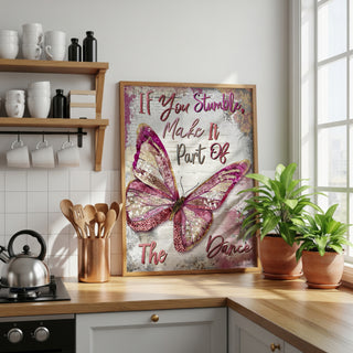 Dance Butterfly Art Print