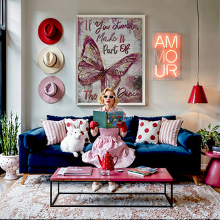 Dance Butterfly Art Print