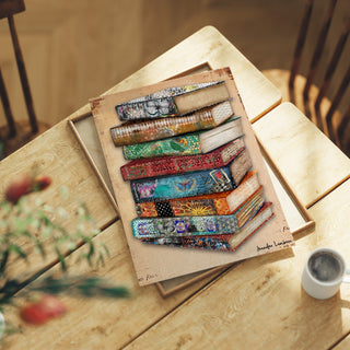 Summer Books Art Print