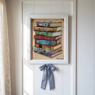 Summer Books Art Print