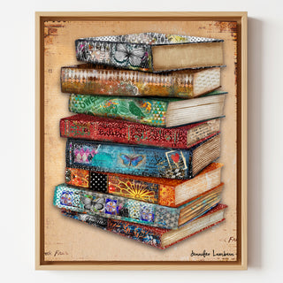 Summer Books Art Print