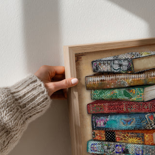 Summer Books Art Print