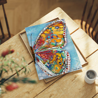 Summer Glow Butterfly Wing Art Print