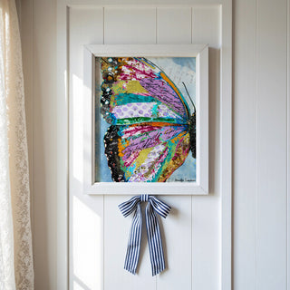 Sunrise Butterfly Wing Art Print