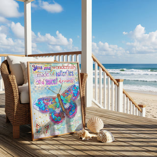 Wonderfully Made Butterfly Art Print