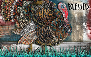 Thankful Turkey Art Print