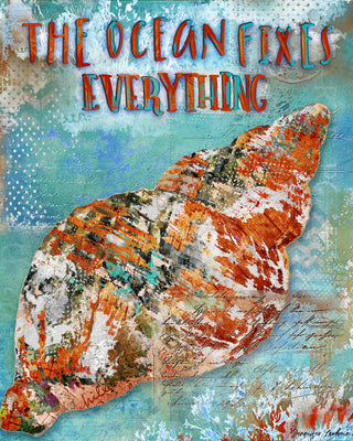 The Ocean Art Print