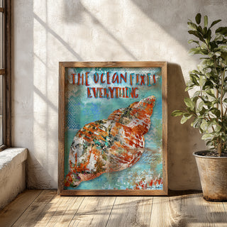 The Ocean Art Print