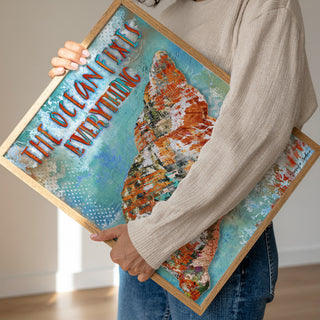 The Ocean Art Print