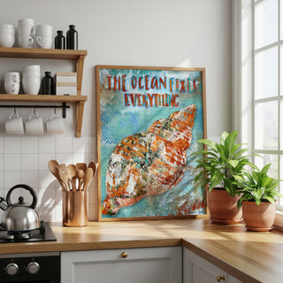 The Ocean Art Print