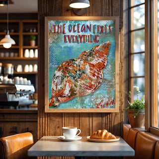 The Ocean Art Print