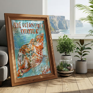The Ocean Art Print