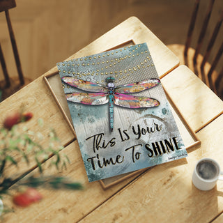 Time To Shine Dragonfly Art Print